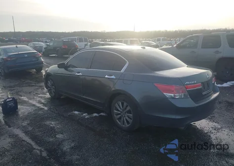 2011 Honda Accord 3.5 Ex-L from USA, damaged, VIN 1HGCP3F83BA029675